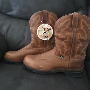 New Men’s Justin boot, George Strait Roper